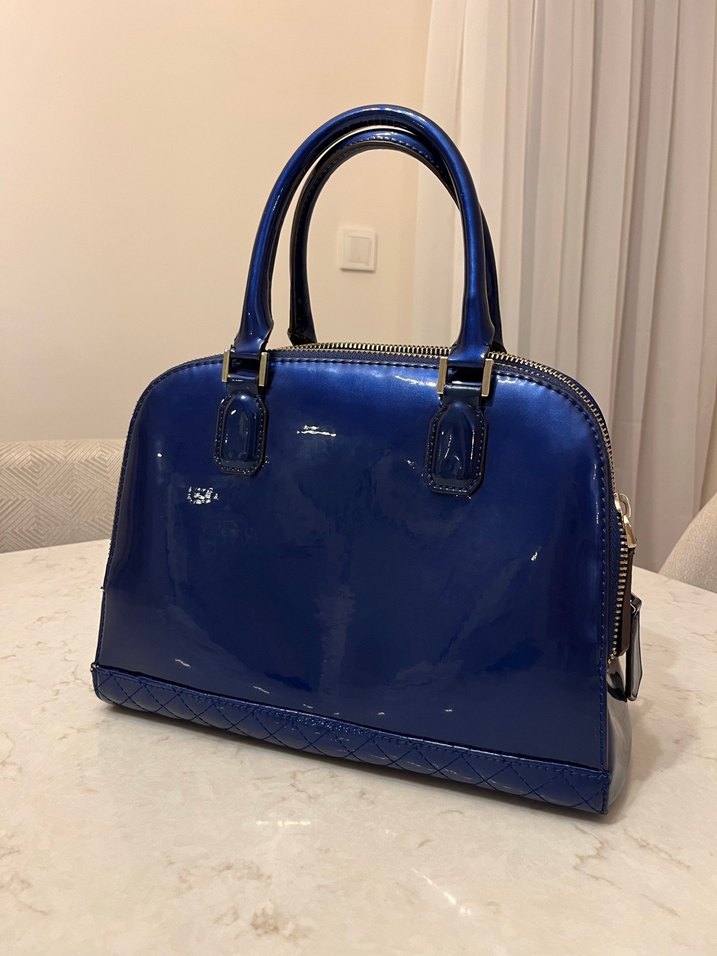 Guess Rugan Mavi Kadın Çanta - Görsel 3