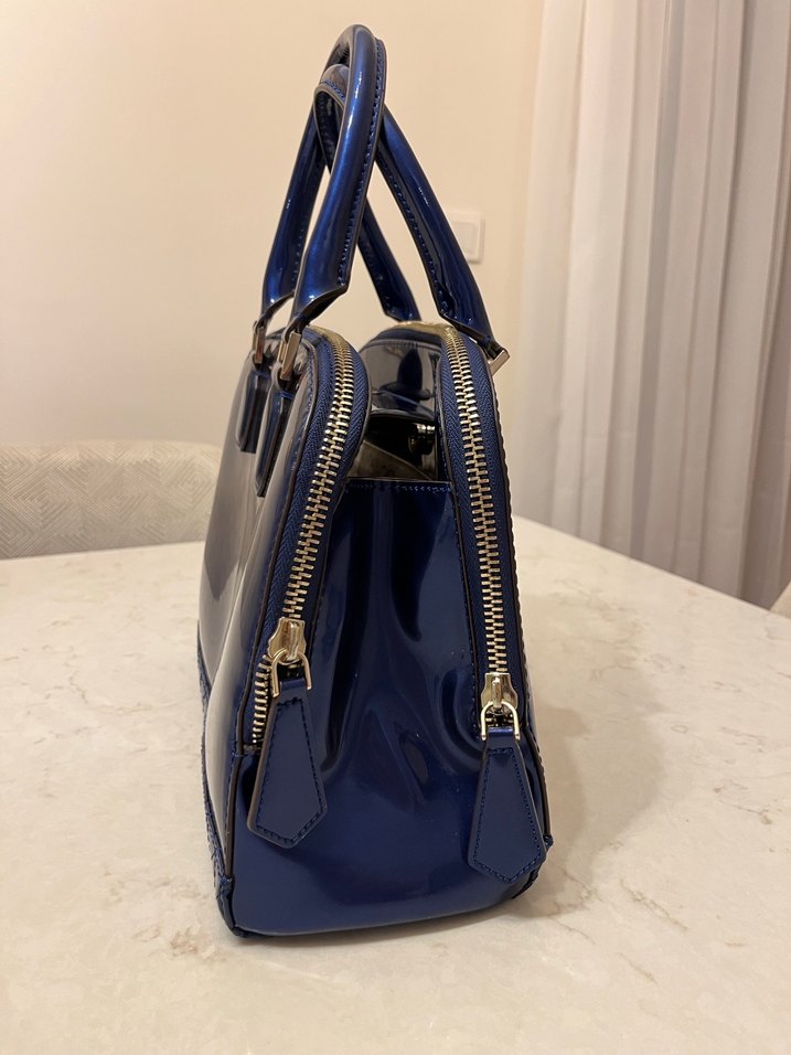 Guess Rugan Mavi Kadın Çanta - Görsel 4