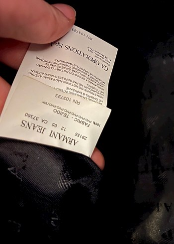 Armani Siyah Rugan Kadın Çanta - Görsel 7