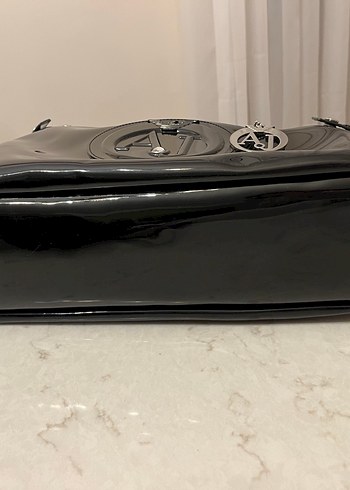 Armani Siyah Rugan Kadın Çanta - Görsel 8