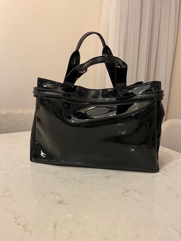 Armani Siyah Rugan Kadın Çanta - Görsel 4