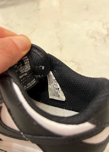 Nike Dunk Low Siyah-Beyaz Erkek Çocuk Spor Ayakkabı - Görsel 9