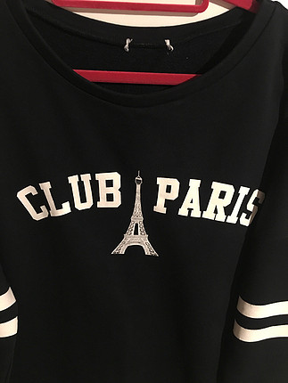 m Beden siyah Renk Paris Sweatshirt