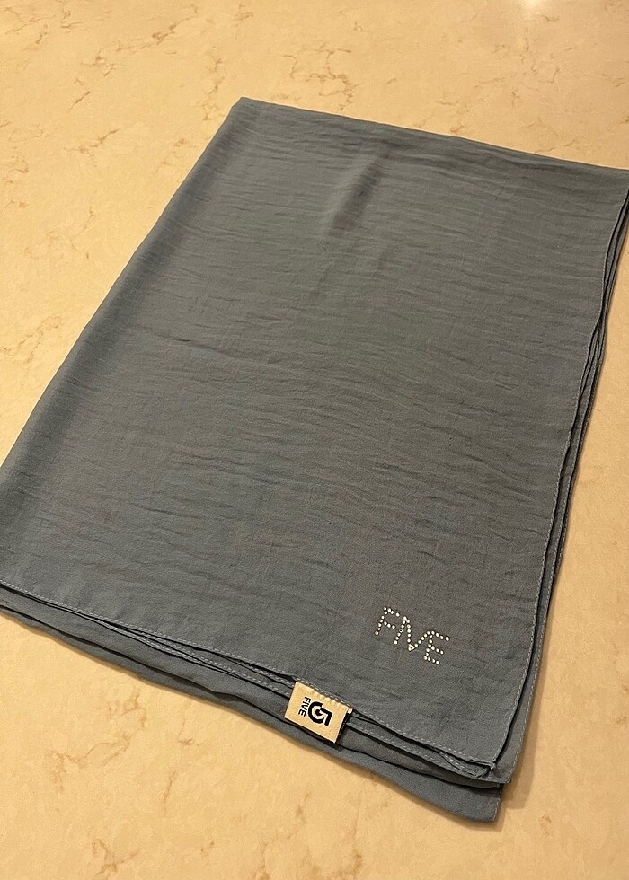 Bebe Mavisi Five Jaz Şal - Görsel 3