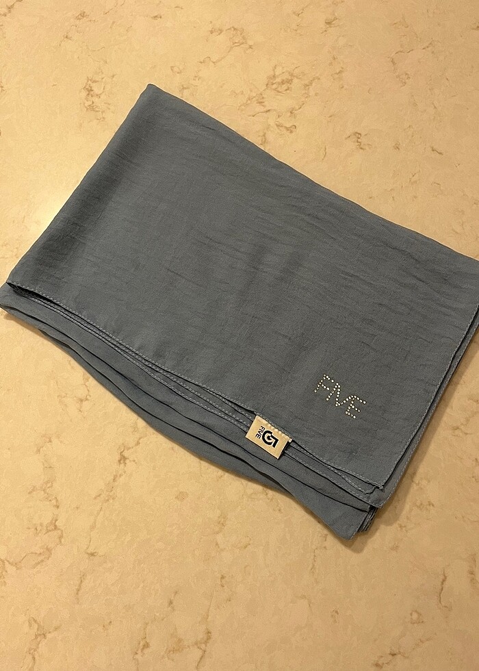 Bebe Mavisi Five Jaz Şal - Görsel 4