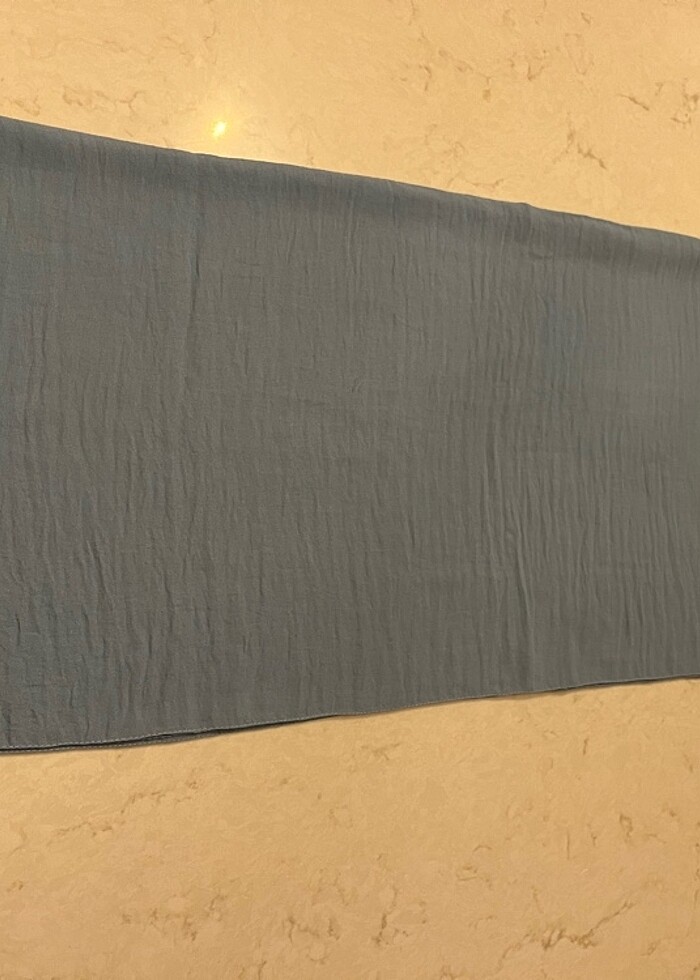 İndigo Pamuklu Şal - Görsel 4