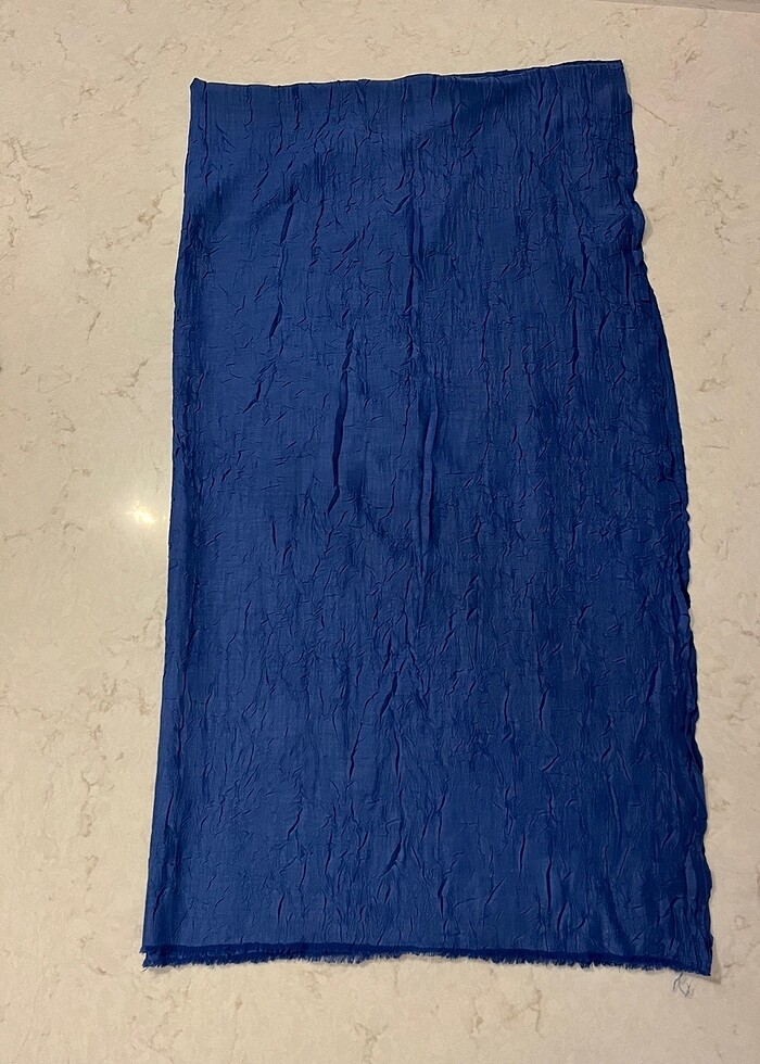 Mavi Krinkil Sal - Görsel 3