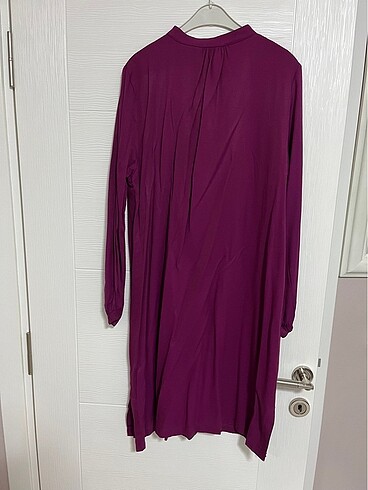 Fuşya Tesettür Tunik - Görsel 2