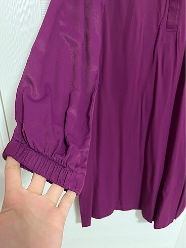 Fuşya Tesettür Tunik - Görsel 5