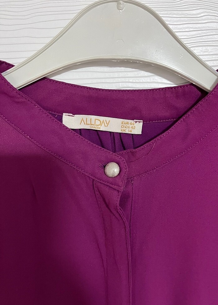 Fuşya Tesettür Tunik - Görsel 3