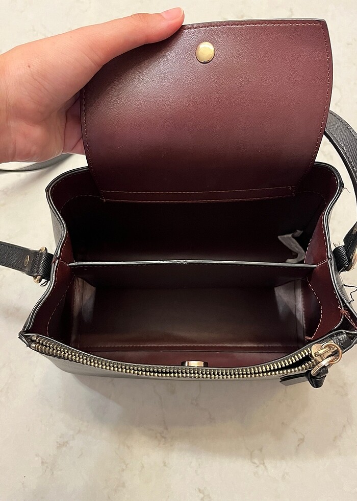 Zara Siyah Çanta - Görsel 5