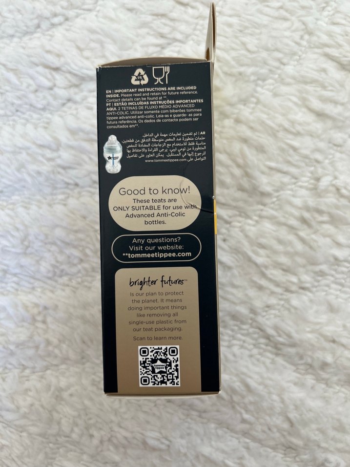 Tommee Tippee Closer to Nature Biberon Emziği 3 Ay+ - Görsel 3