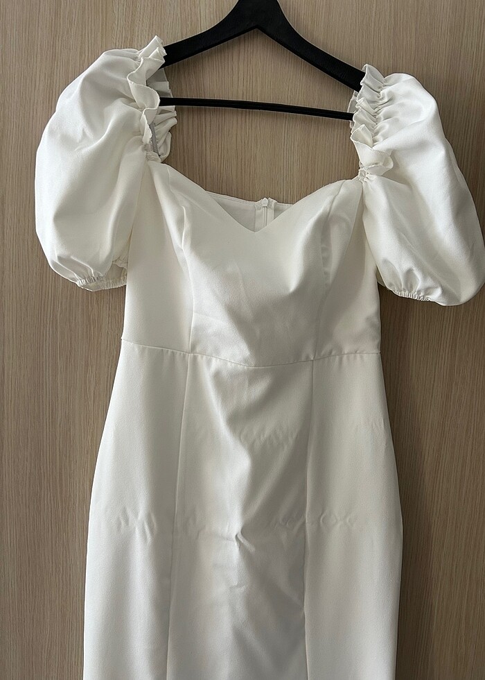 Beyaz elbise - Görsel 2