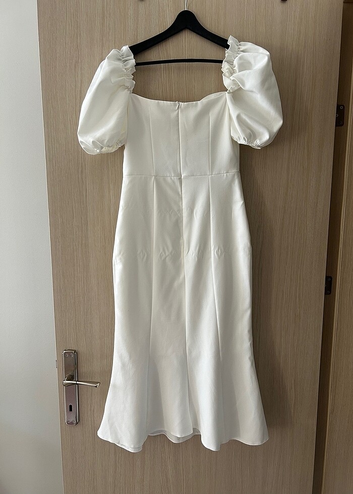 Beyaz elbise - Görsel 4