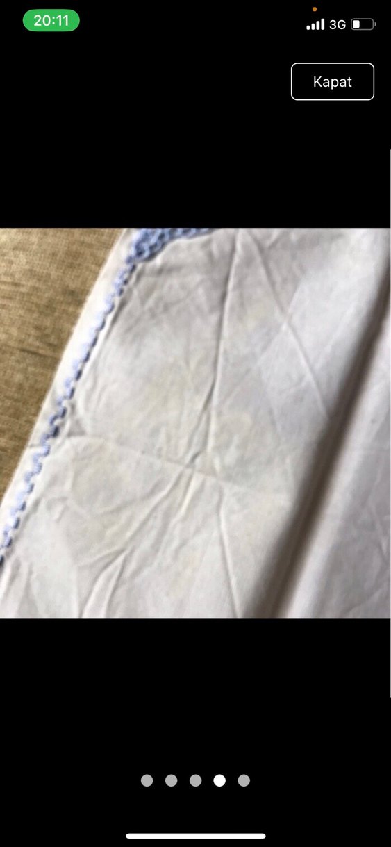 Vintage Fistolu mutfak raf örtüsü - Görsel 4