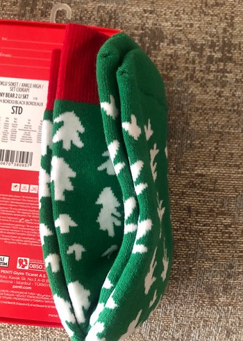 Penti ikili ve yılbaşı çorabı - Görsel 3