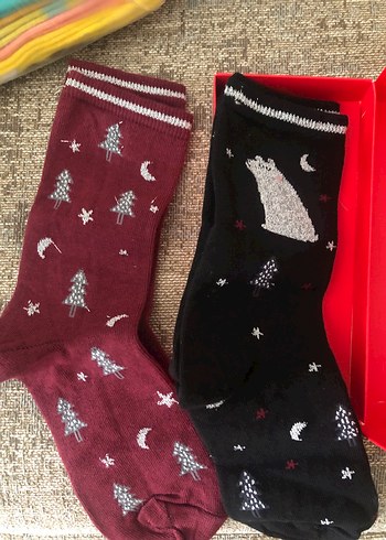 Penti ikili ve yılbaşı çorabı - Görsel 5