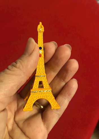 Metal Eyfel Kulesi Figürü - Görsel 3