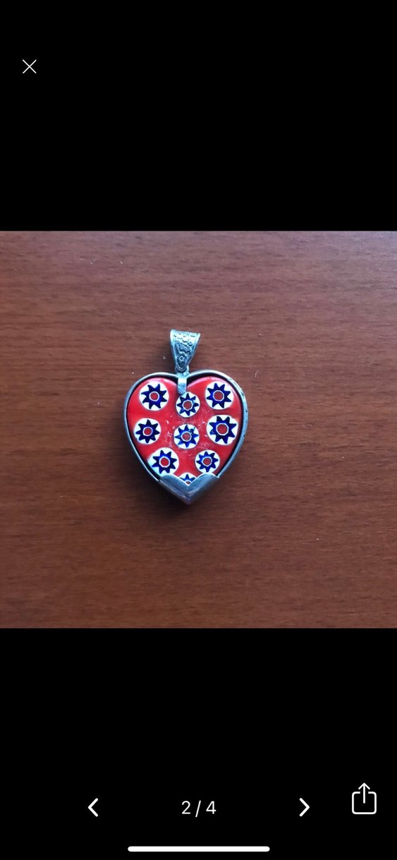 Kalp Kolye Ucu - Görsel 2