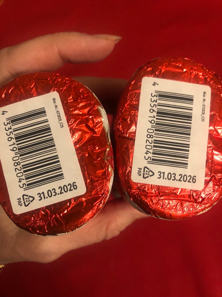 2 adet Kırmızı Noel Baba çikolata - Görsel 4