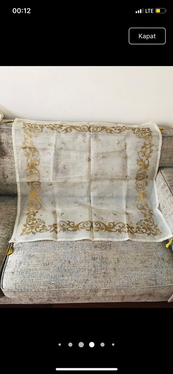 Vanelli örtü takımı - Görsel 5