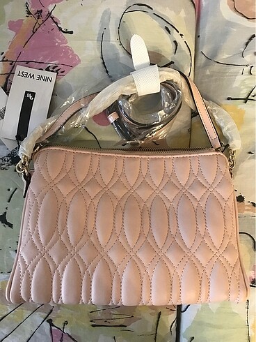 Beden ten rengi Renk Nine west etiketli çanta
