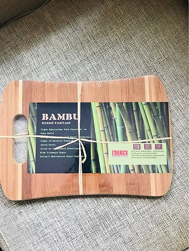Bambu kesme tahtası