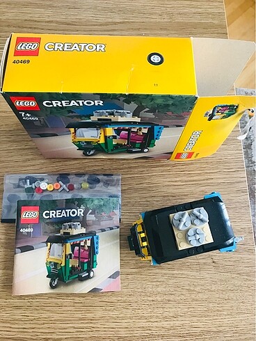 Beden Renk LEGO Creator 40469 Tuk Tuk