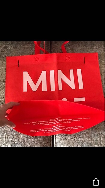 Beden Miniso alışveriş çantası