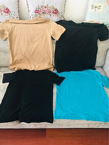 12-13 Yaş Beden çeşitli Renk H&M Looney tunes tişört