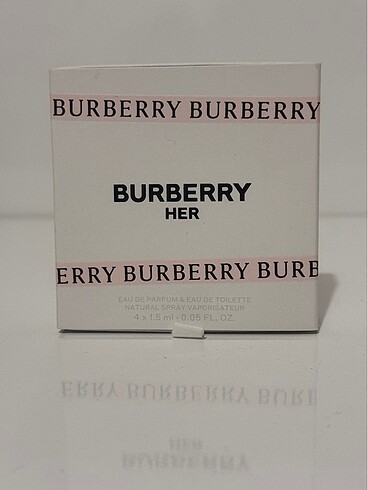 Burberry her serisi 4?lü sample seti