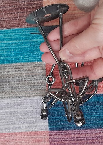 4 lu metal dekor - Görsel 2