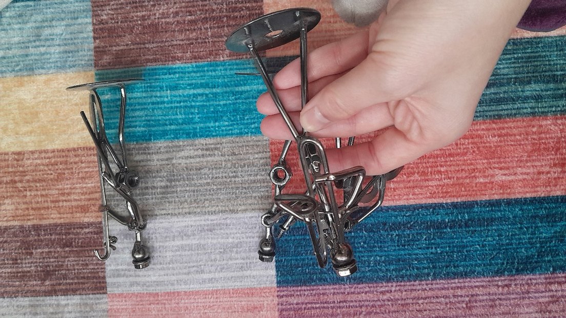 4 lu metal dekor - Görsel 2