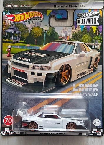 Hot Wheels Premium Nissan Skyline R34 LBWK
