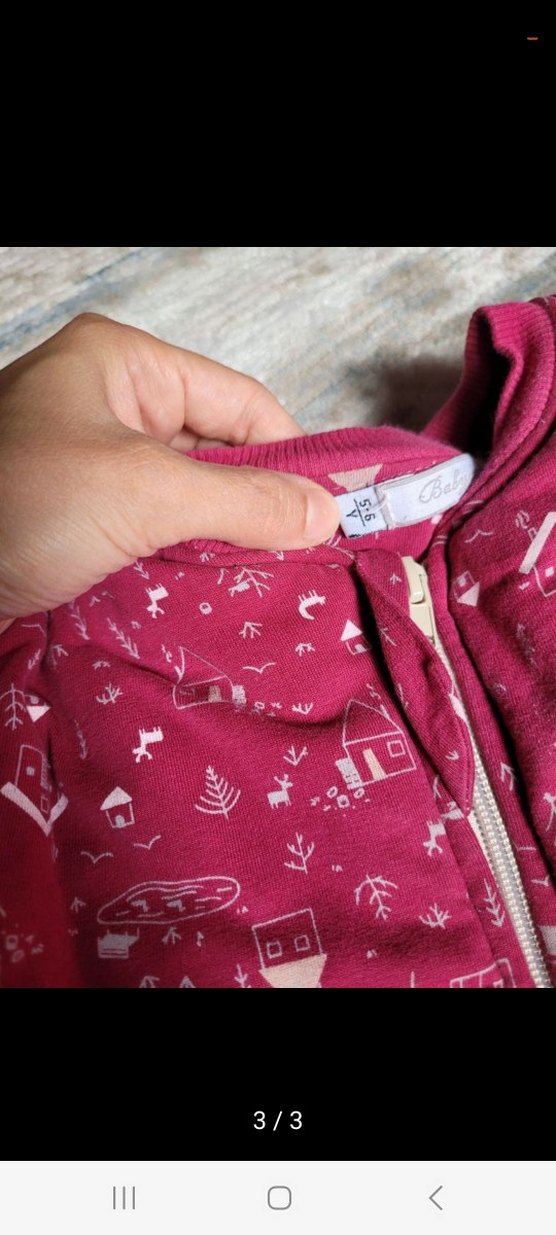 Renkli  Desenli Bebek Kız Tulumu - Görsel 3