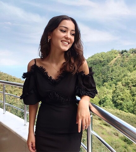 Trendyol Siyah Elbise