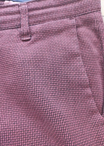 Bordo Desenli Erkek Regular Fit Pantolon - Görsel 6