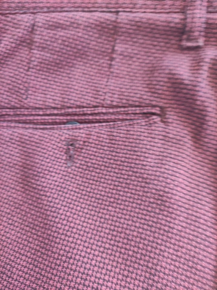 Bordo Desenli Erkek Regular Fit Pantolon - Görsel 5