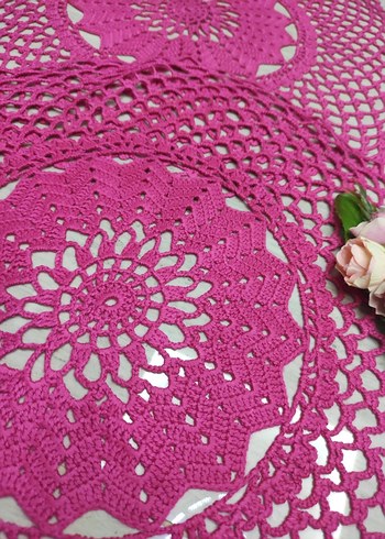 Dantel Detaylı Pembe Bohem  ranır - Görsel 5