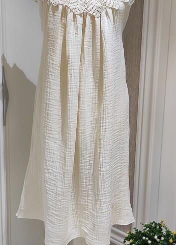 Yazlık müslim kumaş elbisesi  - Görsel 9