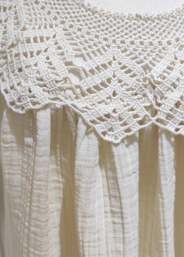 Yazlık müslim kumaş elbisesi  - Görsel 4