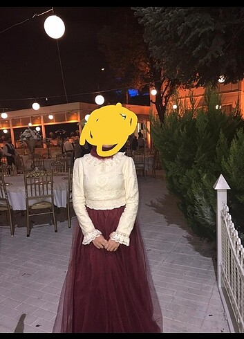 Tesettürlü abiye elbise - Görsel 2