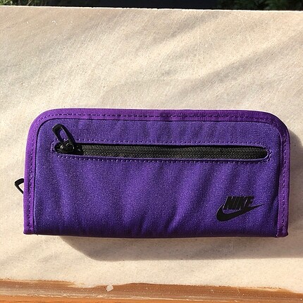 orijinal nike mor cüzdan