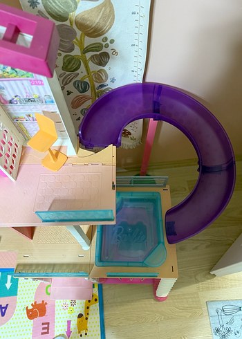 Barbie 3 katlı rüya evi - Görsel 11