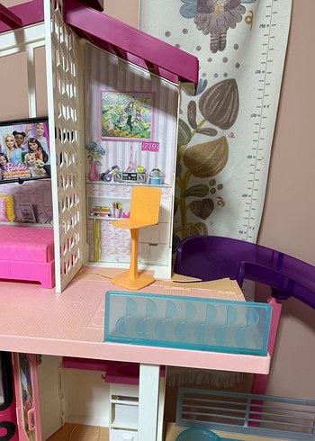 Barbie 3 katlı rüya evi - Görsel 5