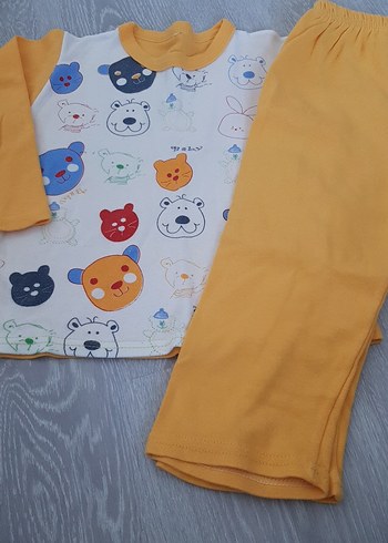 Renkli Baskılı Erkek Çocuk pijama