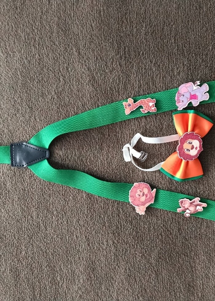 Pantolon askısı papyon - Görsel 2