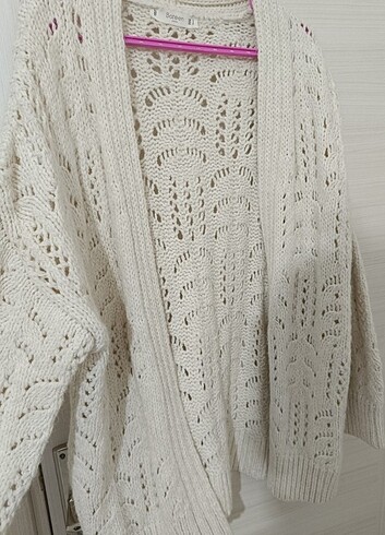 Hırka , krem rengi - Görsel 5