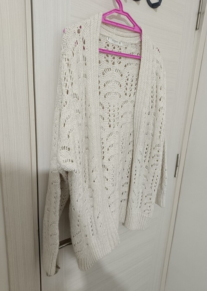 Hırka , krem rengi - Görsel 2