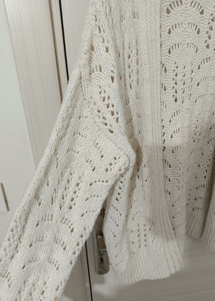 Hırka , krem rengi - Görsel 4